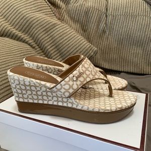 Coach Felecia Wedge Sandals